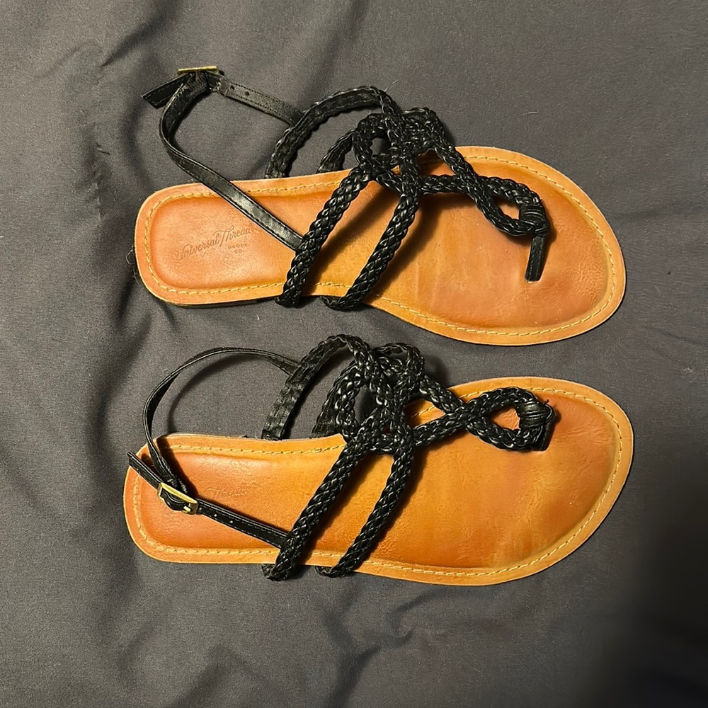 Black sandals